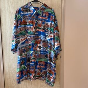 Vintage Y2K Reyn Spooner x Florida Gators Sports Button Down Polo